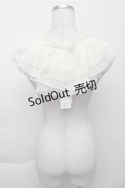 画像2: axes femme / ラッフルレーシーケープ  オフ S-25-12-04-021-AX-ZA-AS-ZS