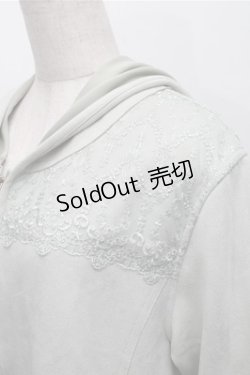 画像3: axes femme / レース使いスエードコート  グリーン S-25-12-04-029-AX-CO-HR-ZS