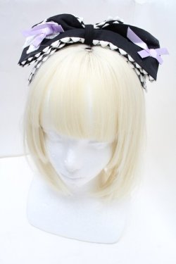 画像3: LOLITA / リボンレースジャンパースカート XL 黒ｘ白 S-25-12-06-043-LO-BL-HR-ZS