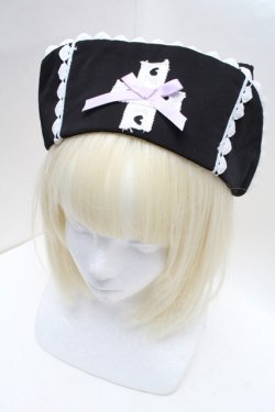 画像5: LOLITA / リボンレースジャンパースカート XL 黒ｘ白 S-25-12-06-043-LO-BL-HR-ZS