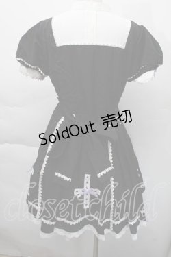 画像2: 中国ロリータ / レースワンピース  黒 S-25-12-06-045-LO-OP-HR-ZS