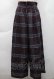 画像1: axes femme / タータンチェック柄サス付 PT  ワイン S-25-12-06-051-AX-PA-AS-ZS (1)