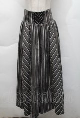 axes femme / フロントジップワイドパンツ  グレー S-25-12-06-053-AX-PA-AS-ZS