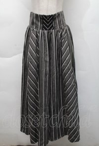 axes femme / フロントジップワイドパンツ  グレー S-25-12-06-053-AX-PA-AS-ZS