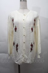 axes femme / オリジナル手刺繍ロングカーデ  オフ S-25-12-06-009-AX-TO-HR-ZS