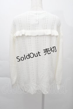 画像2: axes femme / オリジナル手刺繍ロングカーデ  オフ S-25-12-06-009-AX-TO-HR-ZS