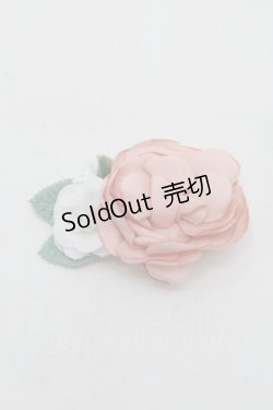 画像1: axes femme / フラワーモチーフクリップ  オフ S-25-12-07-001-AX-AC-HR-ZS