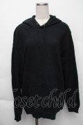 NieR Clothing / プリントプルパーカー  黒 S-25-12-07-038-PU-TO-HR-ZS
