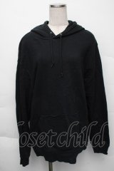 NieR Clothing / プリントプルパーカー  黒 S-25-12-07-038-PU-TO-HR-ZS