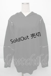 NieR Clothing / くまみみフードプルパーカー  毛羽立ち/-/- S-25-12-07-039-PU-TO-HR-ZS