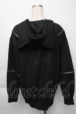 画像2: NieR Clothing / くまみみフードプルパーカー  毛羽立ち/-/- S-25-12-07-039-PU-TO-HR-ZS