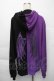 画像2: NieR Clothing / バイカラーパーカー  黒ｘ紫 S-25-12-07-041-PU-TO-HR-ZS (2)