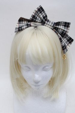 画像2: Angelic Pretty / British Bearカチューシャ  オフ S-25-12-07-005-AP-AC-AS-ZS