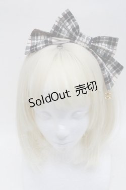 画像2: Angelic Pretty / British Bearカチューシャ  オフ S-25-12-07-005-AP-AC-AS-ZS