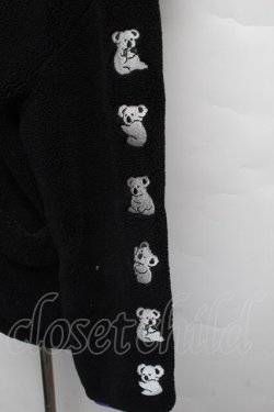 画像3: Candy Stripper / チャイナボタンボアジャケット  黒 S-25-12-07-042-PU-JA-AS-ZS