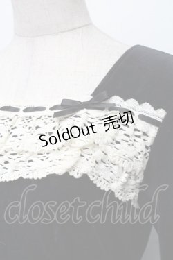 画像3: Emily Temple cute / ベロアワンピース  紺 S-25-12-07-043-ET-OP-AS-ZS