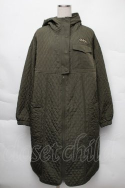 画像1: Candy Stripper / キルティングコート  カーキ S-25-12-07-044-PU-JA-AS-ZS