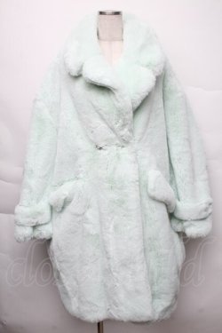 画像1: HEIHEI / ファーコート Free ミント S-25-12-07-045-PU-CO-AS-ZS