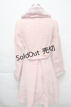 画像2: Emily Temple cute / COAT ツイードコート  ピンク S-25-12-07-049-ET-CO-ET-ZS