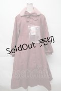 m petit by misako / AM*リボンコート  濃桃 S-25-12-07-050-LO-JA-AS-ZS