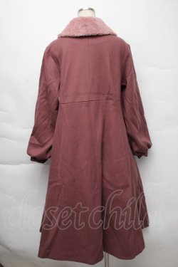 画像2: m petit by misako / AM*リボンコート  濃桃 S-25-12-07-050-LO-JA-AS-ZS