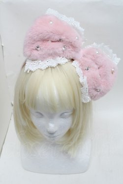画像2: BABY,THE STARS SHINE BRIGHT / Ruban de Noёl Neigeカチューシャ  ピンク S-25-12-07-006-BA-AC-HR-ZS