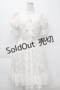 Hoshibako Works / エグランティーヌ フロントオープンリボンドレス  オフ S-25-12-07-055-LO-OP-AS-ZS