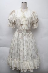 Hoshibako Works / エグランティーヌ フロントオープンリボンドレス  オフ S-25-12-07-055-LO-OP-AS-ZS