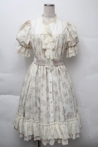 Hoshibako Works / エグランティーヌ フロントオープンリボンドレス  オフ S-25-12-07-055-LO-OP-AS-ZS