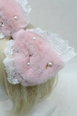 画像3: BABY,THE STARS SHINE BRIGHT / Ruban de Noёl Neigeカチューシャ  ピンク S-25-12-07-006-BA-AC-HR-ZS