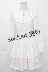 LIZ LISA / おやすみうさぎ柄ワンピース 0 ピンク S-25-12-07-057-LO-OP-HR-ZS