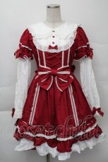画像1: Angelic Pretty / Dolly Girl付け袖ワンピース  赤 S-25-12-07-058-AP-OP-AS-ZS (1)