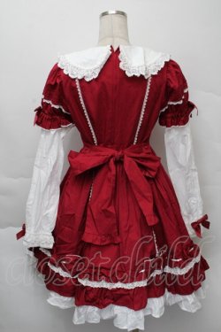 画像2: Angelic Pretty / Dolly Girl付け袖ワンピース  赤 S-25-12-07-058-AP-OP-AS-ZS