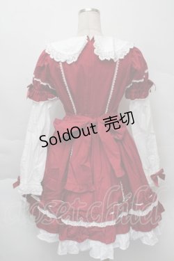 画像2: Angelic Pretty / Dolly Girl付け袖ワンピース  赤 S-25-12-07-058-AP-OP-AS-ZS