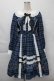 画像1: axes femme kawaii / タータンチェックチェックワンピース  ブルー S-25-12-07-059-AX-OP-AS-ZS (1)
