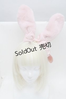 画像2: BABY,THE STARS SHINE BRIGHT / うさみみファーカチューシャ  ピンク S-25-12-07-007-BA-AC-HR-ZS