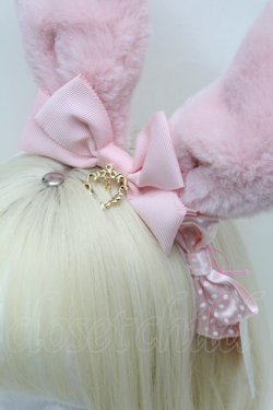 画像3: BABY,THE STARS SHINE BRIGHT / うさみみファーカチューシャ  ピンク S-25-12-07-007-BA-AC-HR-ZS