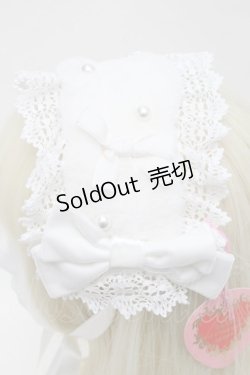 画像2: BABY,THE STARS SHINE BRIGHT / Ruban de Noёl Neigeヘッドドレス  オフ白ｘオフ白 S-25-12-07-009-BA-ZA-HR-ZS