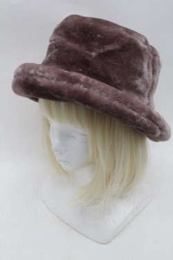 画像1: merry jenny / ボアハット  ブラウン S-25-12-07-012-LO-ZA-AS-ZS