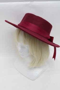 画像1: axes femme / 巻きバラレースカンカン帽  ブラウン S-25-12-07-014-AX-AC-HR-ZS