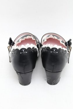 画像3: BABY,THE STARS SHINE BRIGHT / マリィ・ワンストラップシューズ L 黒ｘ白 S-25-12-07-016-BA-SH-AS-ZS