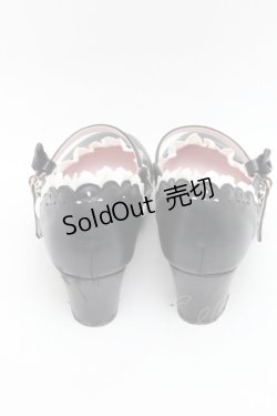 画像3: BABY,THE STARS SHINE BRIGHT / マリィ・ワンストラップシューズ L 黒ｘ白 S-25-12-07-016-BA-SH-AS-ZS