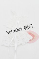 BABY,THE STARS SHINE BRIGHT / トーションレースお袖留め  白 S-25-12-07-003-BA-ZA-HR-ZS