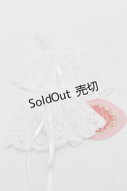 画像1: BABY,THE STARS SHINE BRIGHT / トーションレースお袖留め  白 S-25-12-07-003-BA-ZA-HR-ZS