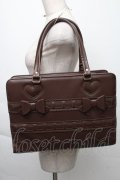 BABY,THE STARS SHINE BRIGHT / ２こリボンBag  ブラウン S-25-12-07-020-BA-JA-HR-ZS