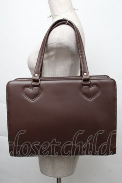 画像2: BABY,THE STARS SHINE BRIGHT / ２こリボンBag  ブラウン S-25-12-07-020-BA-JA-HR-ZS