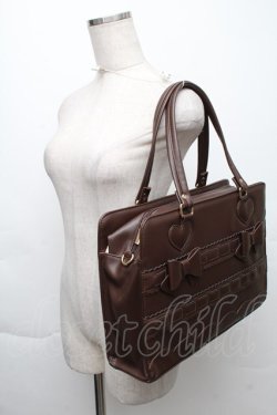 画像3: BABY,THE STARS SHINE BRIGHT / ２こリボンBag  ブラウン S-25-12-07-020-BA-JA-HR-ZS
