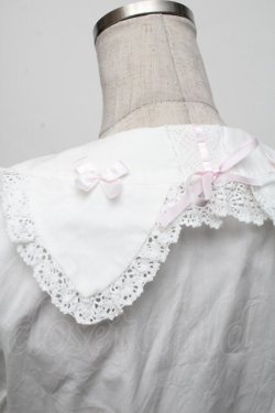 画像4: BABY,THE STARS SHINE BRIGHT / 小さな子猫の魔女さんブラウス  白×ピンク S-25-12-07-022-BA-BL-HR-ZS