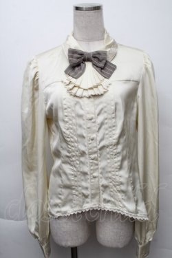 画像1: Hoshibako Works / 襟刺繍ブラウス  オフ S-25-12-07-024-LO-BL-AS-ZS