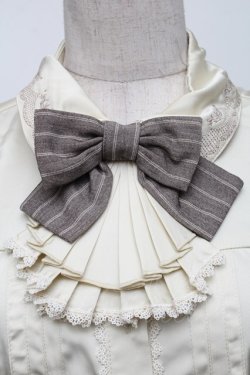 画像3: Hoshibako Works / 襟刺繍ブラウス  オフ S-25-12-07-024-LO-BL-AS-ZS